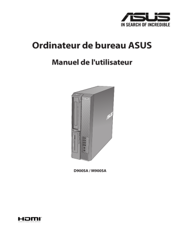 Asus ExpertCenter D9 SFF D900SA Desktop Manuel utilisateur | Fixfr