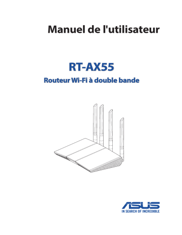 Asus RT-AX55 4G LTE / 3G Router Manuel utilisateur | Fixfr