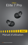Jabra Elite 7 Pro Manuel utilisateur