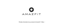 Amazfit T-Rex Montre Connectée Homme Manuel utilisateur