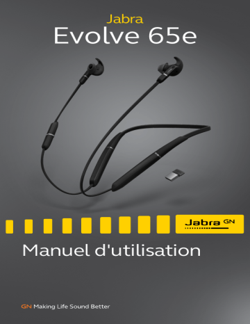Evolve 65e UC | Jabra Evolve 65e MS Manuel utilisateur | Fixfr