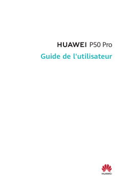 Huawei P50 Pro Manuel utilisateur