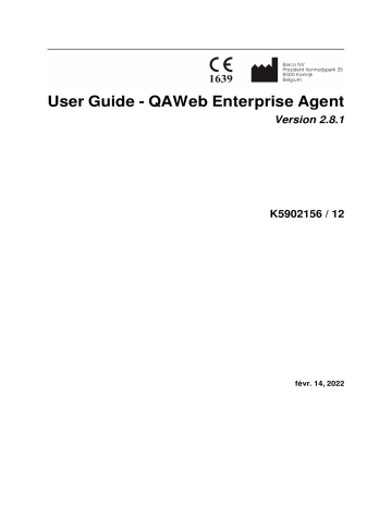 Barco QAWeb Enterprise Mode d'emploi | Fixfr