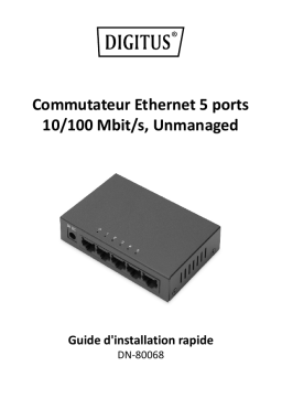 Digitus DN-80068 DIGITUS Guide de démarrage rapide