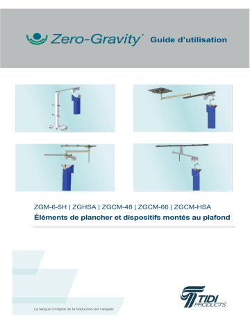 Zero-Gravity ZGM-6-5H Radiation Protection Mode d'emploi | Fixfr