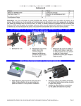 swiftech MCRES 1000 ASSY Reservoir Guide d'installation