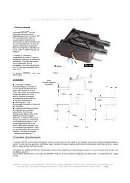 swiftech MCP355 Pump Guide d'installation