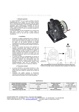 swiftech MCP655 Pump Guide d'installation