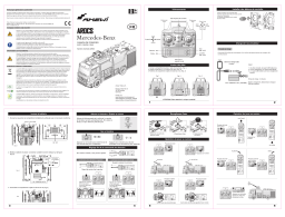 Amewi 22503 Mercedes-Benz Feuerwehr Löschfahrzeug 1:18 RTR Manuel du propriétaire