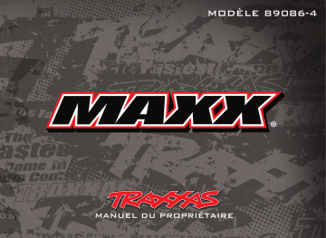 Traxxas Maxx Manuel utilisateur | Fixfr