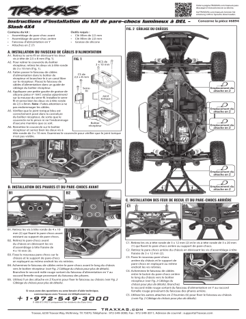 Slash 4X4 VXL | Traxxas Slash 4X4 Ultimate Mode d'emploi | Fixfr