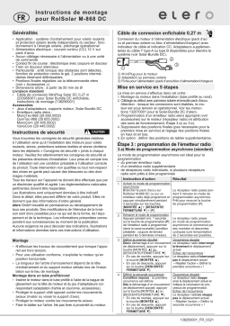 elero RolSolar-868 Mode d'emploi