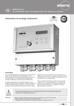 elero SafeControl Mode d'emploi