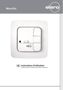 elero MonoTec Mode d'emploi