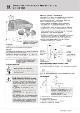 elero Aero-868 AC Mode d'emploi