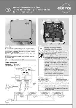 elero AeroControl-868 Mode d'emploi