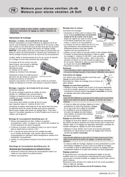 elero JA dk / JA Soft Mode d'emploi