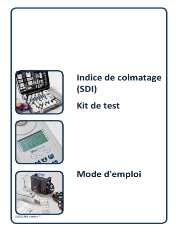 Lovibond Rapid Tests 56I013401 Manuel utilisateur | Fixfr