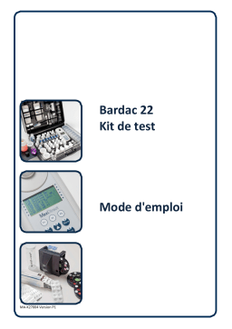 Lovibond Bardac Manuel utilisateur