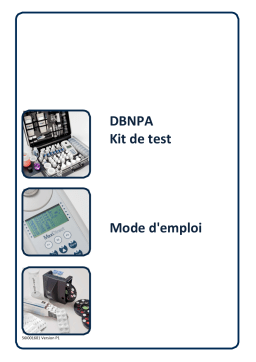 Lovibond DBNPA Manuel utilisateur