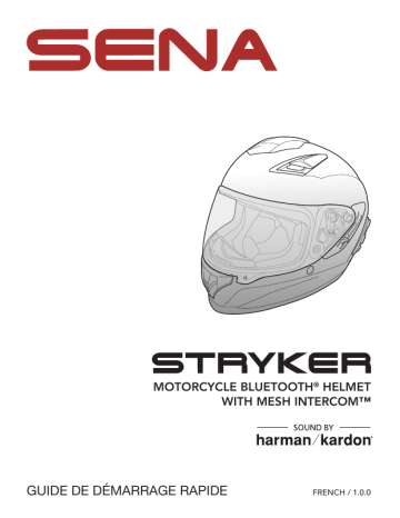 Sena STRYKER Guide de démarrage rapide | Fixfr