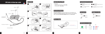 Sena 10R Guide de démarrage rapide | Fixfr