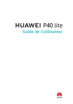 Huawei nova 7i Manuel utilisateur