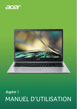 Acer Aspire A315-43 Notebook Manuel utilisateur