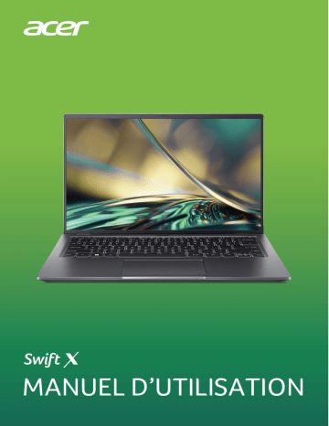 Acer SFX14-51G Ultra-thin Manuel utilisateur | Fixfr