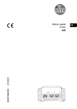 IFM AIK050 Wireless IoT gateway Manuel utilisateur