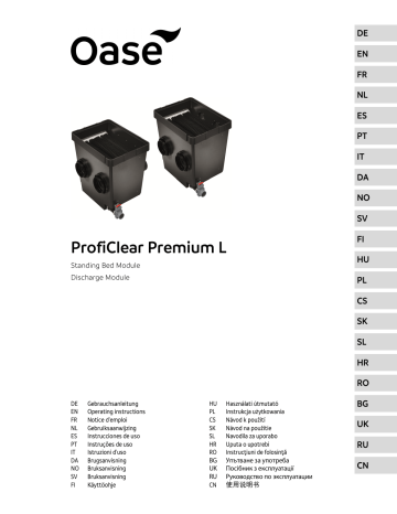 OASE 87164 ProfiClear Premium Standing Bed Module L Manuel utilisateur | Fixfr