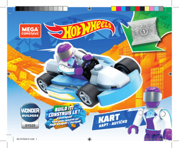 Mega Construx Hot Wheels Track Ripper & Kart | Hot Wheels GYG20 Mega Construx Track Ripper & Kart Manuel utilisateur | Fixfr