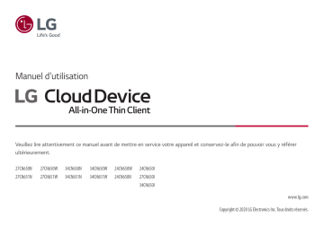 27CN650N-6A | LG 34CN650N-6A Manuel du propriétaire | Fixfr