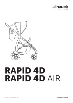 Hauck Rapid 4D Air Pushchair Manuel du propriétaire