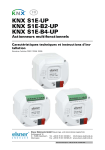 Elsner KNX S1E 230V Manuel utilisateur