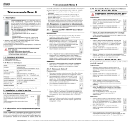 Elsner Remo 8 Manuel utilisateur