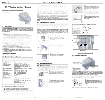 Elsner RW-PF Manuel utilisateur | Fixfr