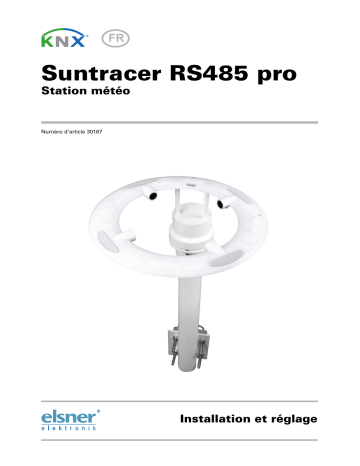 Elsner Suntracer RS485 pro Manuel utilisateur | Fixfr
