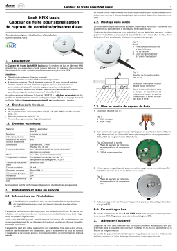 Elsner Leak KNX basic Manuel utilisateur