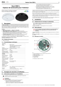 Elsner Sewi KNX L Manuel utilisateur
