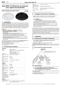 Elsner Sewi KNX L-Pr Manuel utilisateur