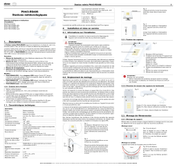 Elsner P04/3-RS485 Manuel utilisateur