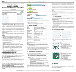 Elsner KNX eTR 205/206 Light Manuel utilisateur