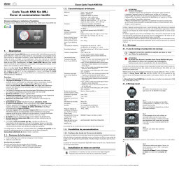 Elsner Corlo Touch KNX 5in Manuel utilisateur