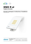 Elsner KNX R sl Manuel utilisateur