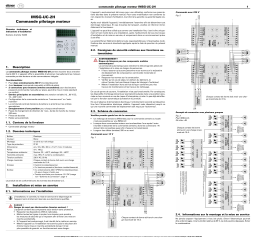 Elsner IMSG-UC-2H Manuel utilisateur