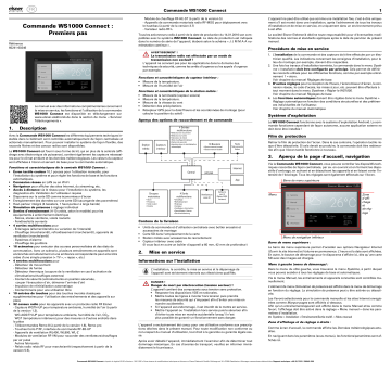 Elsner WS1000 Connect Manuel utilisateur | Fixfr
