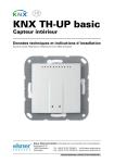 Elsner KNX TH-UP basic Manuel utilisateur