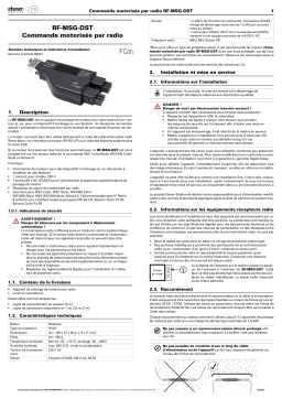 Elsner RF-MSG-DST Manuel utilisateur