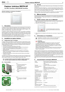 Elsner WGTH-UP Manuel utilisateur